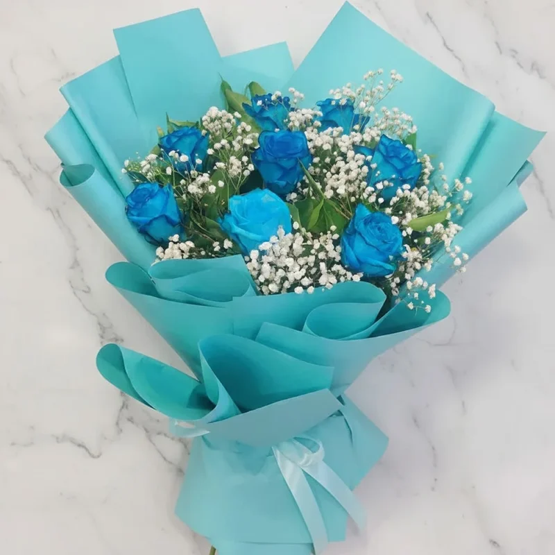 Blue Roses Bouquet