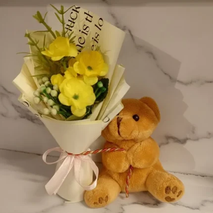 Mini Flower and Teddy