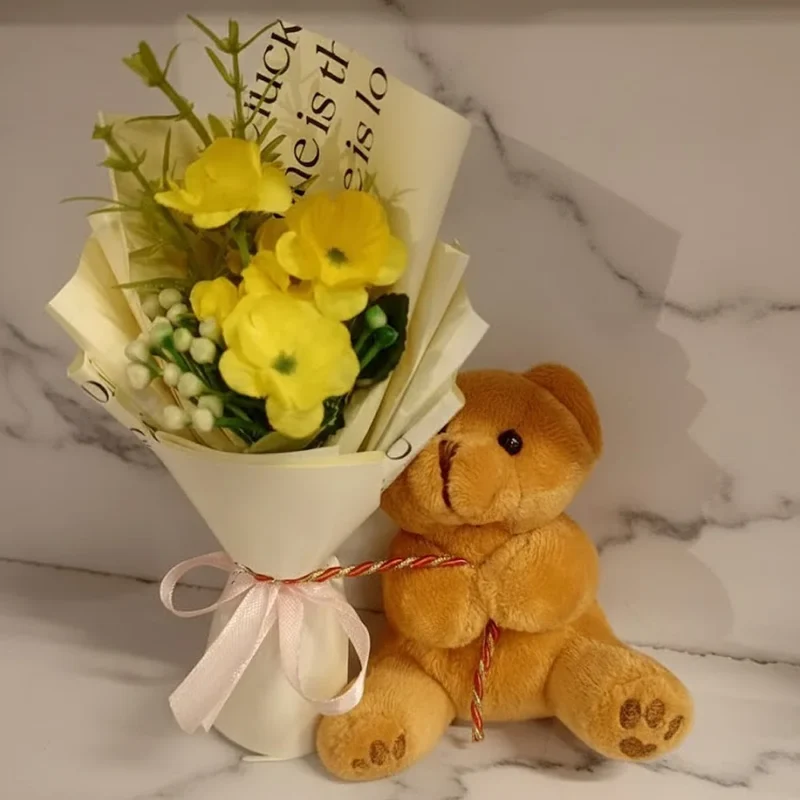 Mini Flower and Teddy