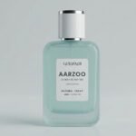A bottle of Aarzoo, a captivating fruity floral perfume for women.