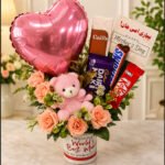 A gift set with a 'Best Mom' mug and chocolates, ideal for Mother's Day gifts Lahore.
