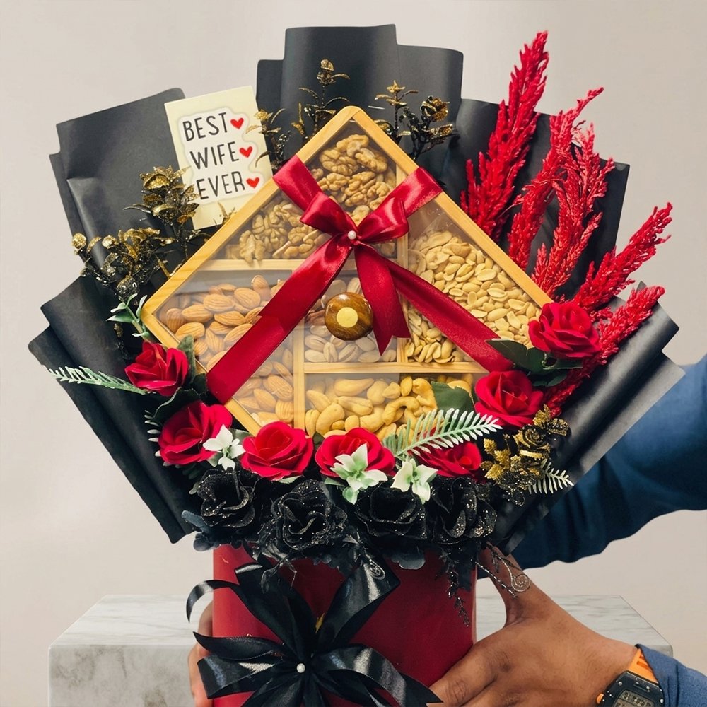 Premium Dry Fruit Box Premium Dry Fruit Box – Luxury Mixed Dry Fruits Gift Basket Delivery - Image 1