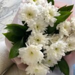 Pure White Chrysanthemum Bouquet – Fresh White Flowers Delivery Pakistan