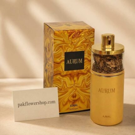 Ajmal Aurum luxury fragrance Lahore bottle and box