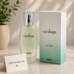 Ajmal Raindrops perfume bottle and box premium cologne shops Lahore