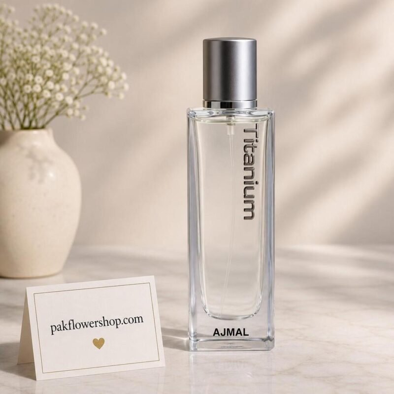Ajmal Titanium perfume bottle fragrance gift sets Lahore
