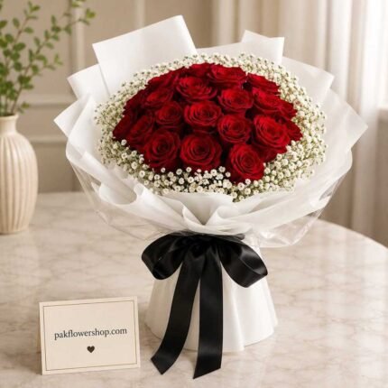 Fresh red roses gifts for loved ones Lahore