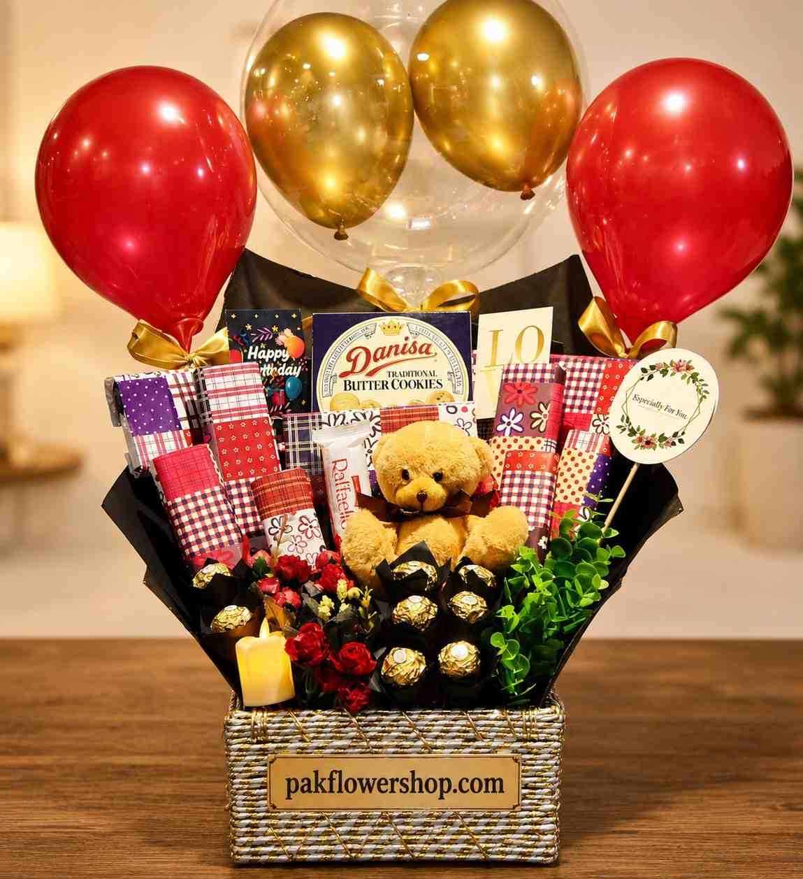 Festive-Surprise-Basket A festive celebration basket for those who want to send gifts Lahore.