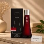Hugo Boss Deep Red perfume bottle for gift delivery in Lahore.