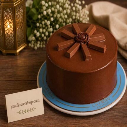 KitKat chocolate layer cake Lahore bakery gift delivery