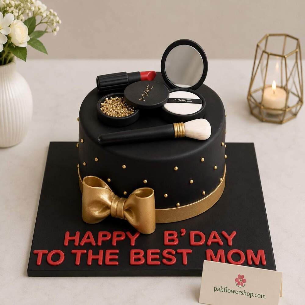 Themed-Mom-Birthday-Cake Professional customized birthday cakes Lahore