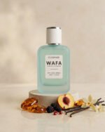 Wafa fragrance, a top choice among Women’s long lasting perfumes Pakistan, known for its floral elegance and enduring base notes.