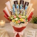 Birthday Chocolate Bouquet Pakistan with premium chocolates and fresh flowers