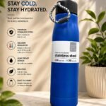 Insulated Water Bottle Lahore – Blue Stainless Steel Vacuum Bottle