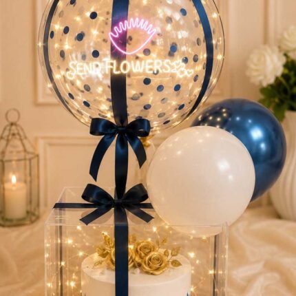 birthday gift delivery Lahore balloon box set