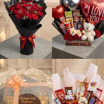 send flowers to Pakistan romantic gift combo collection