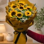 Sunflower Bouquet Pakistan with fresh yellow blooms and premium wrapping