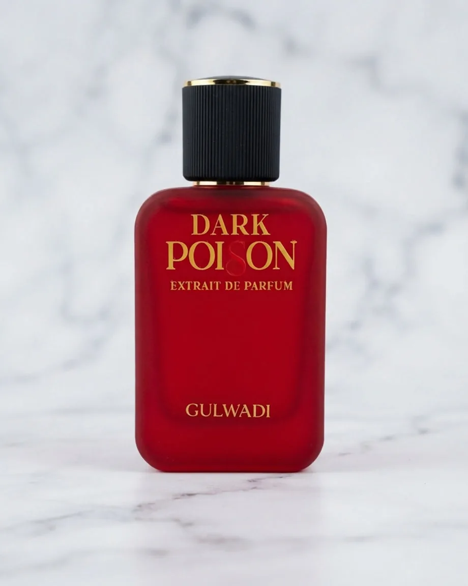 Dark Poison perfume bottle – plum, jasmine, amber and musk fragrance